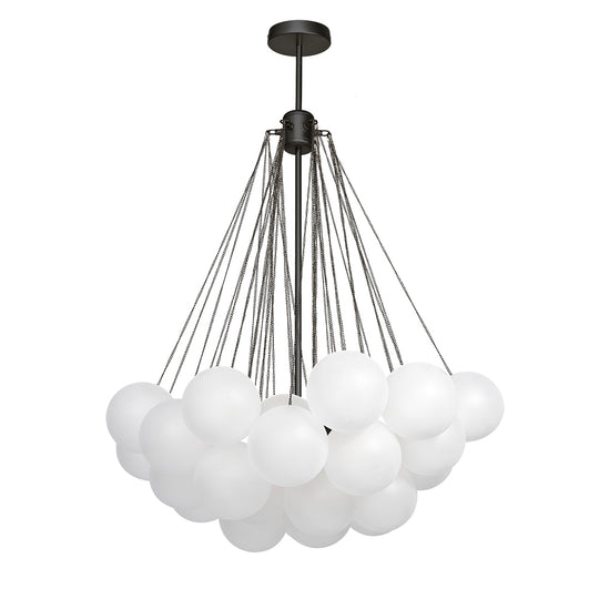 Contemporary Glass Bubble Chandelier Light