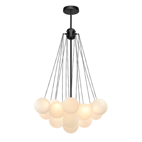 Contemporary Glass Bubble Chandelier Light