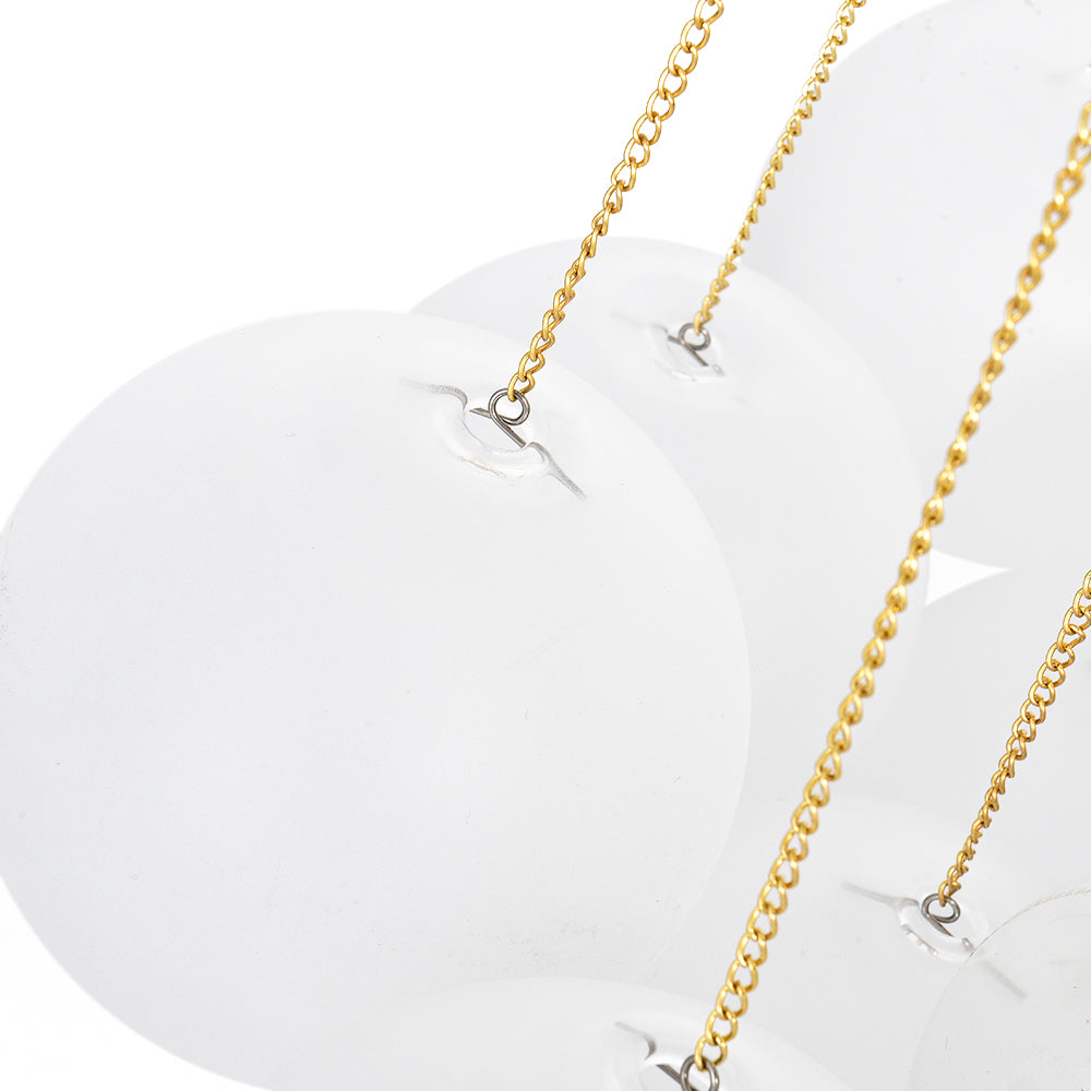 Contemporary Glass Bubble Chandelier Light