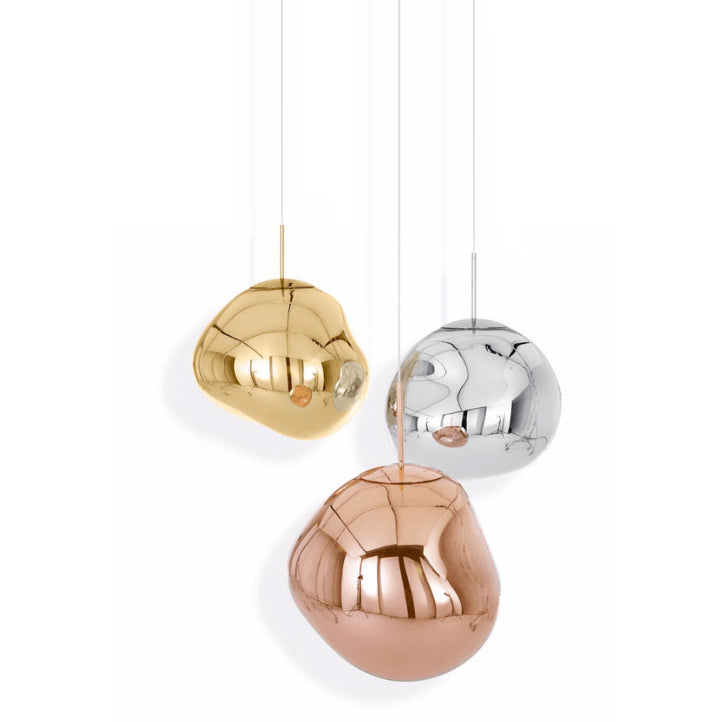 Contemporary Irregular Melt Single Pendant Lights