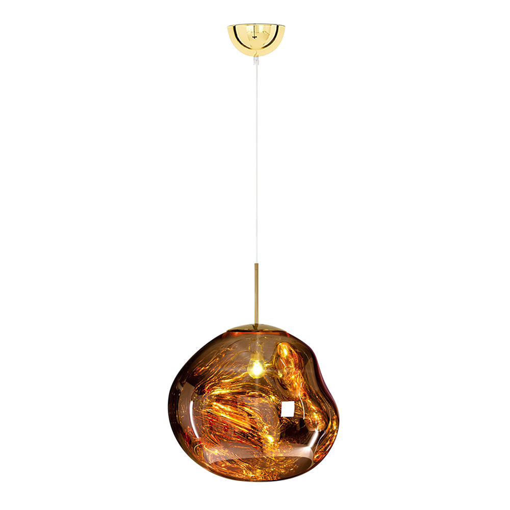 Contemporary Irregular Melt Single Pendant Lights