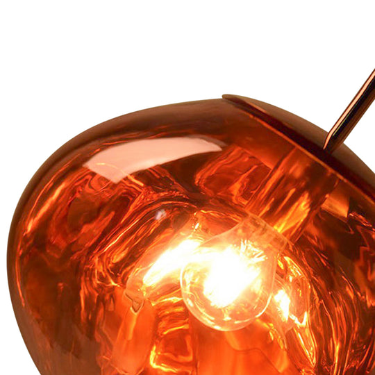 Contemporary Irregular Melt Single Pendant Lights