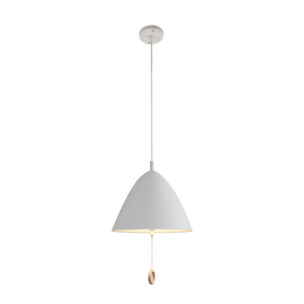 Contemporary Minimalist Bell Light Single Cone Pendant