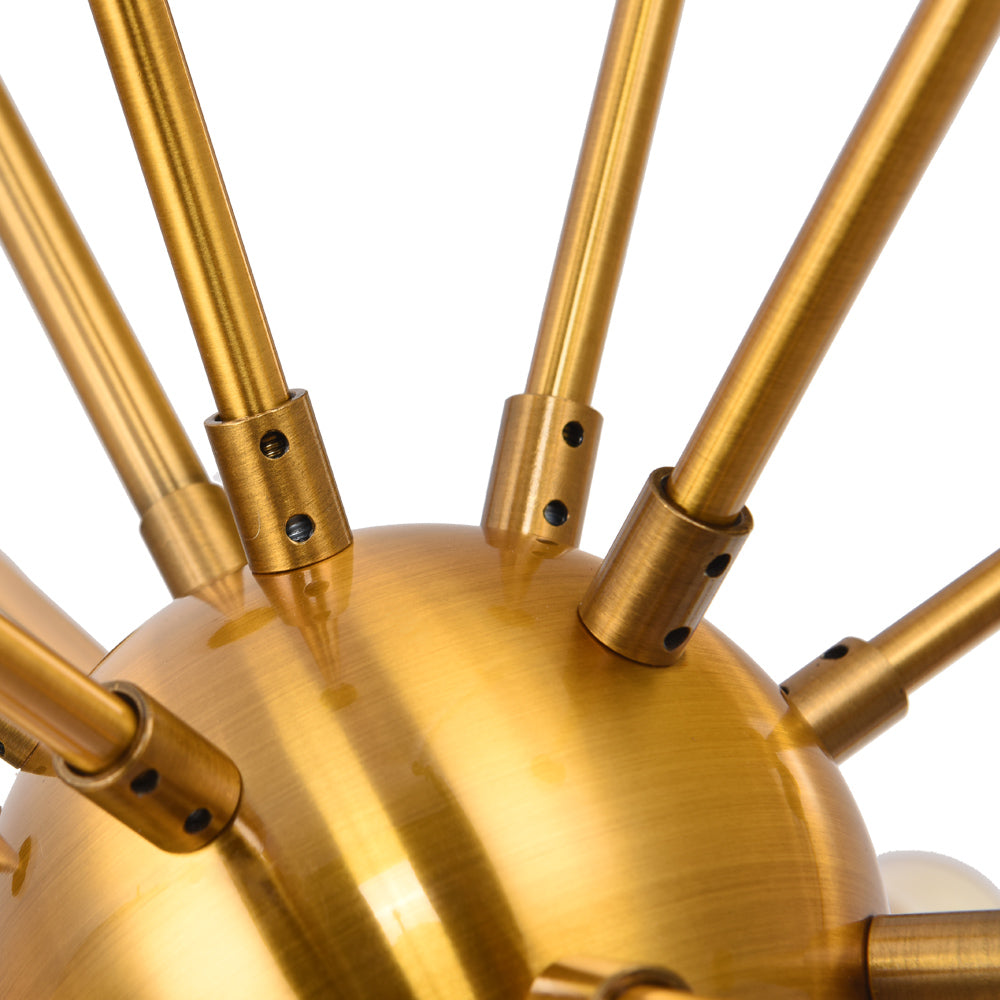 Mid-Century 10-Light Sputnik Chandelier