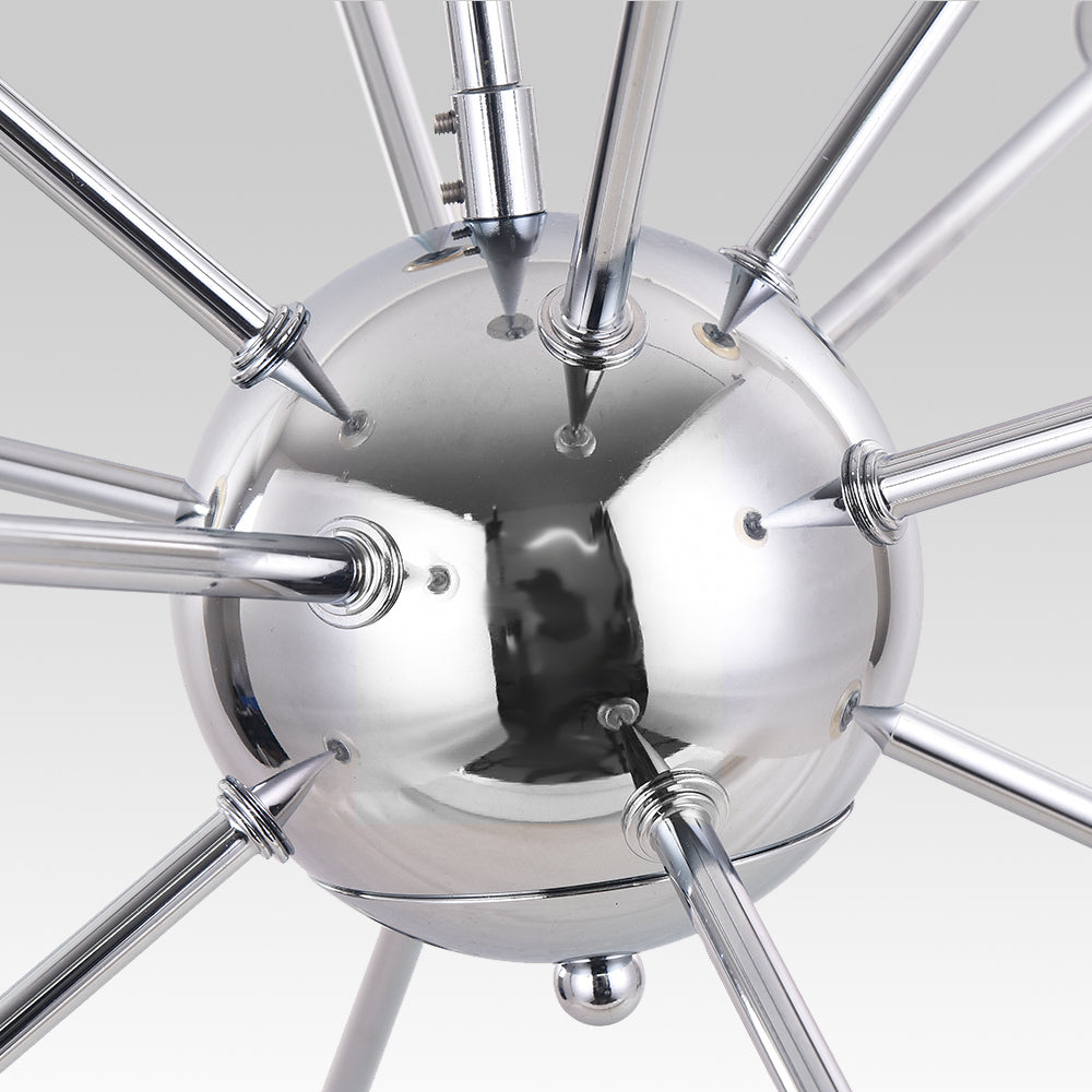 Mid-Century Modern 12-Light Sputnik Light