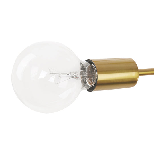 Mid-Century Modern Metal Sputnik Chandelier