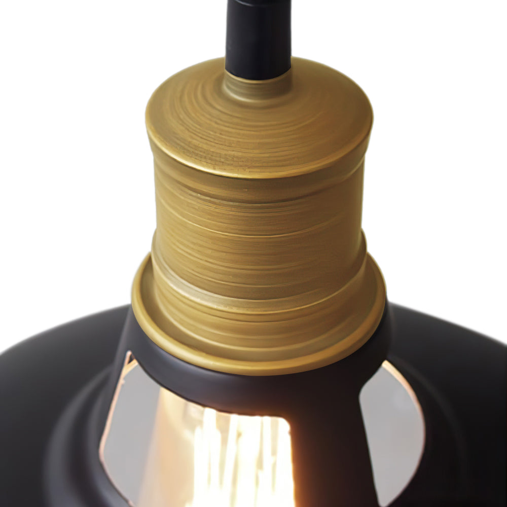 Pendantlightie-Modern Black Single Dome Light-Pendants--