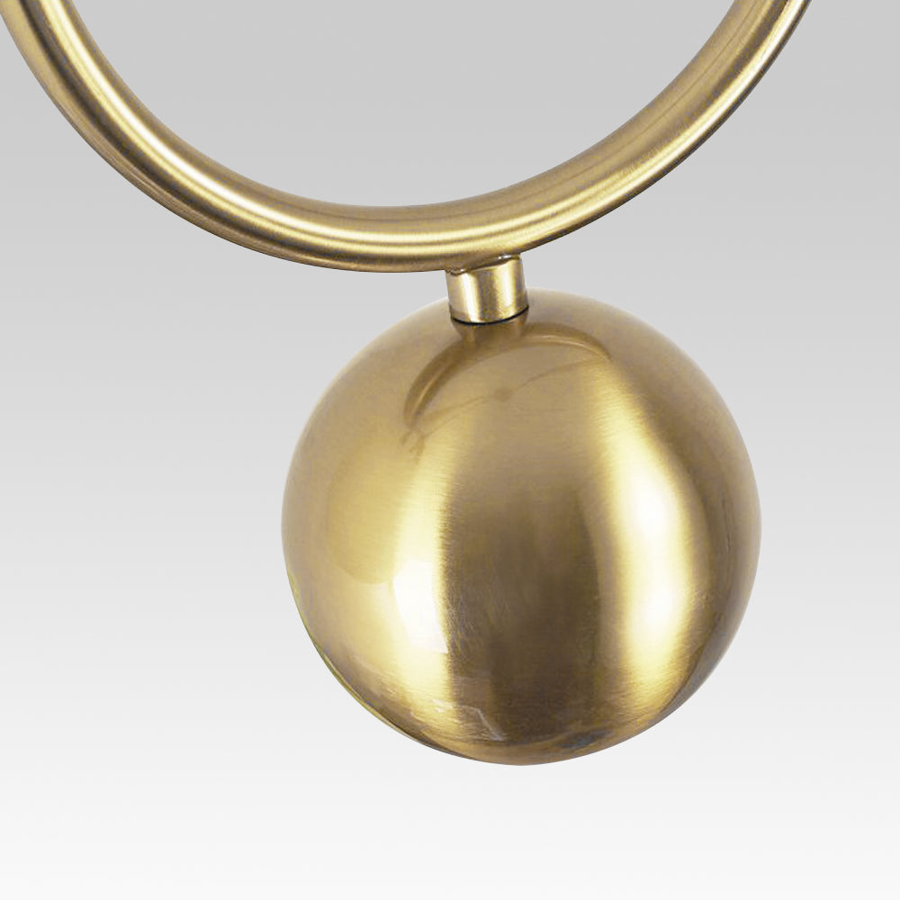 Modern Lifting Glass Globe Pendant Light