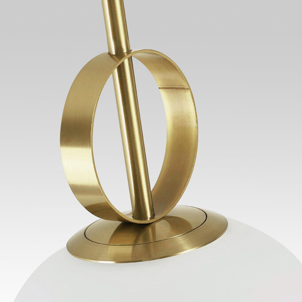 Modern Lifting Glass Globe Pendant Light