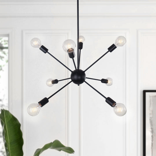 Modern Mid-century Sputnik Chandelier