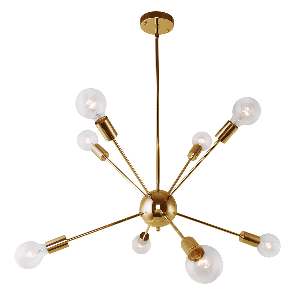 Modern Mid-century Sputnik Chandelier