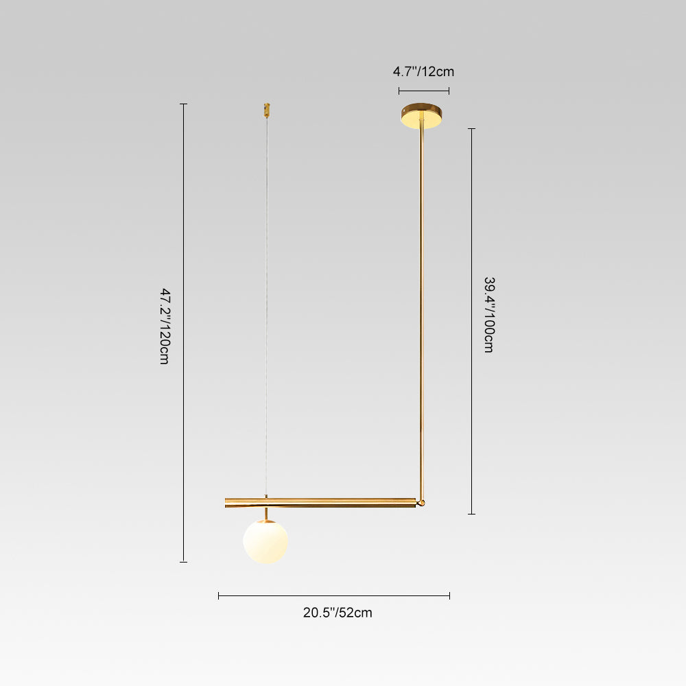 Modern Minimalist Linear Pendant Lighting