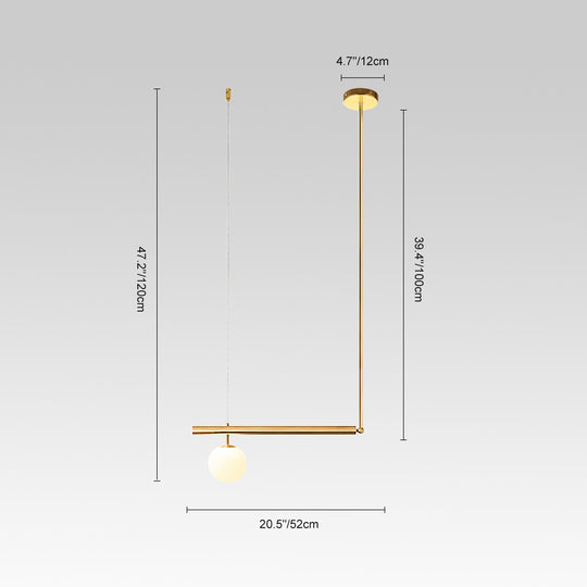 Modern Minimalist Linear Pendant Lighting