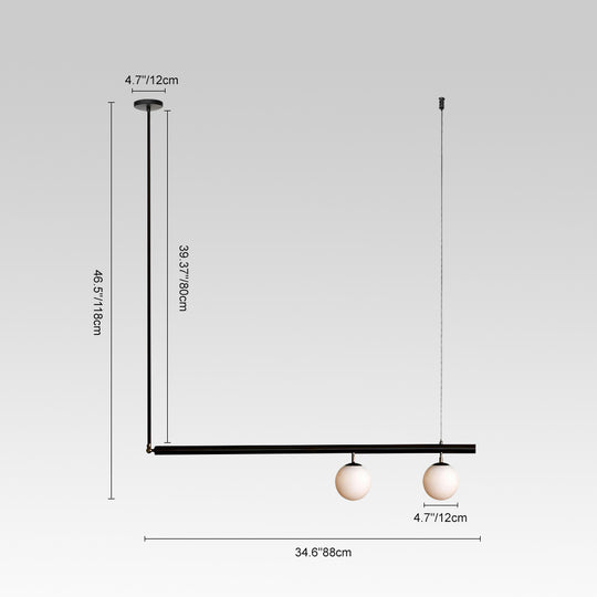 Modern Minimalist Linear Pendant Lighting