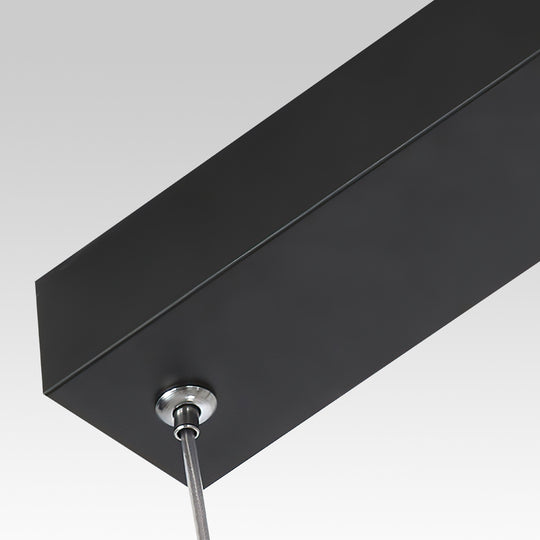 Modern Minimalist Rectangular Led Hanging Lights