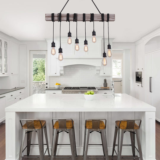 Rustic Wooden Farmhouse Light Fixtures