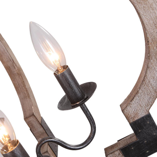 PendantLightia-4-Light Round Lantern Pendant Light-Pendants-Default Title-