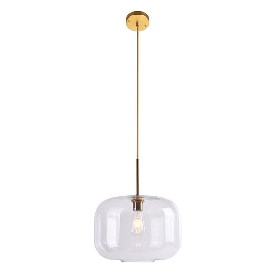 PendantLightia-Clear Glass Cluster Pendant Light-Pendants-Large-