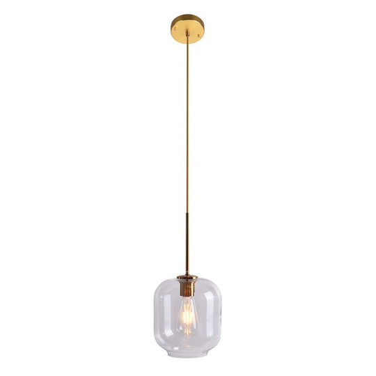PendantLightia-Clear Glass Cluster Pendant Light-Pendants-Medium-