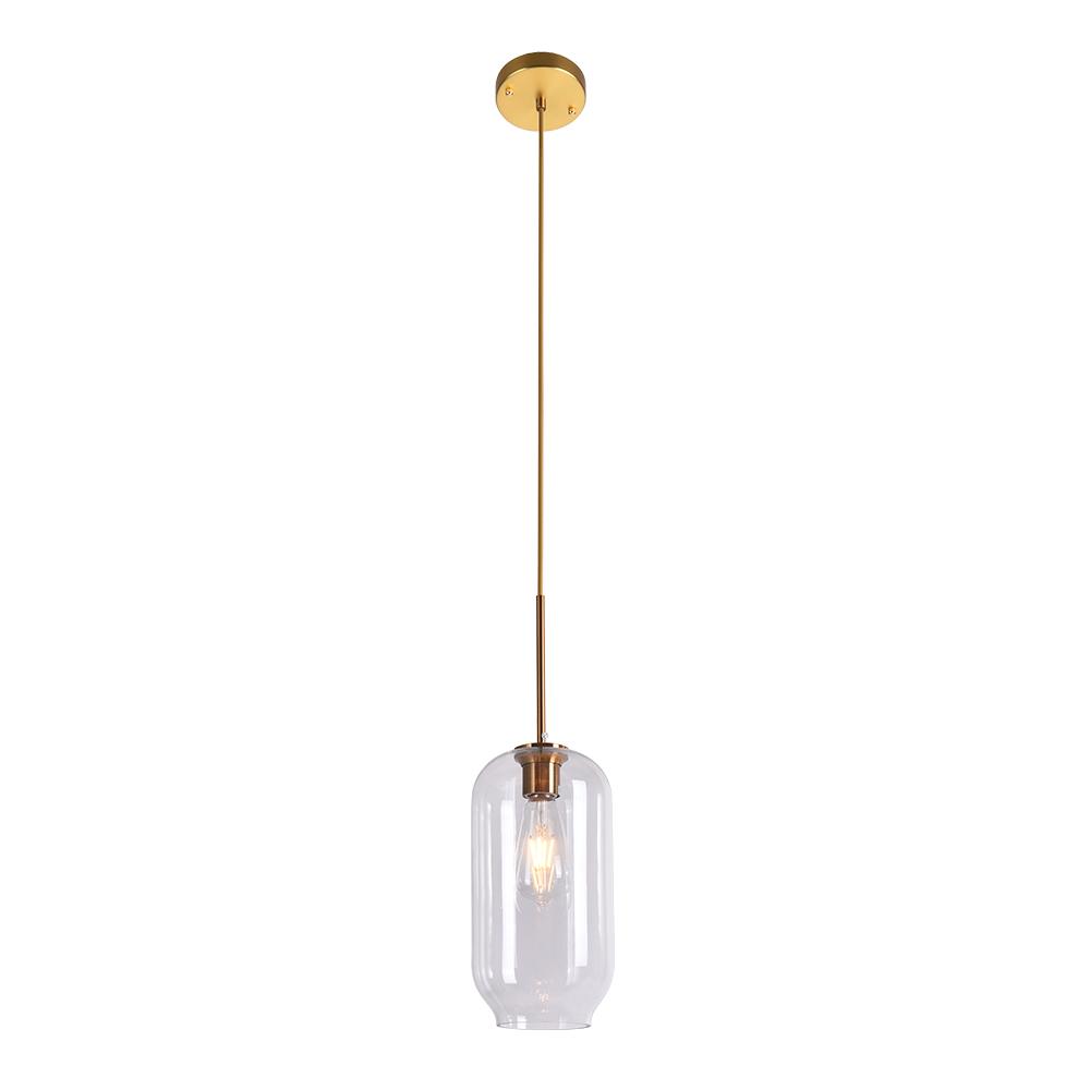 PendantLightia-Clear Glass Cluster Pendant Light-Pendants-Small-