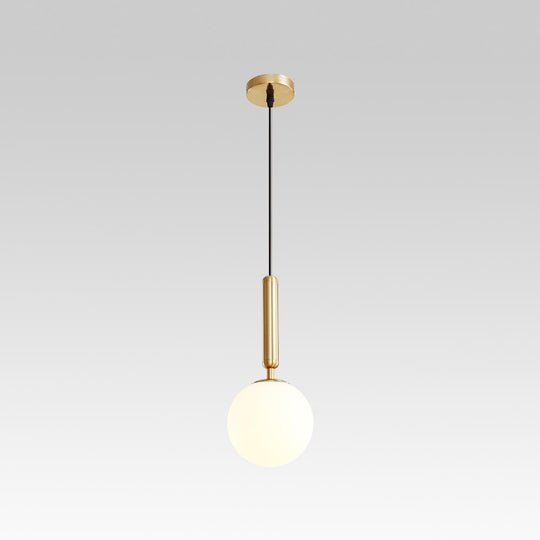 PendantLightia-Contemporary Single Glass Pendant Lighting-Pendants-Brass-