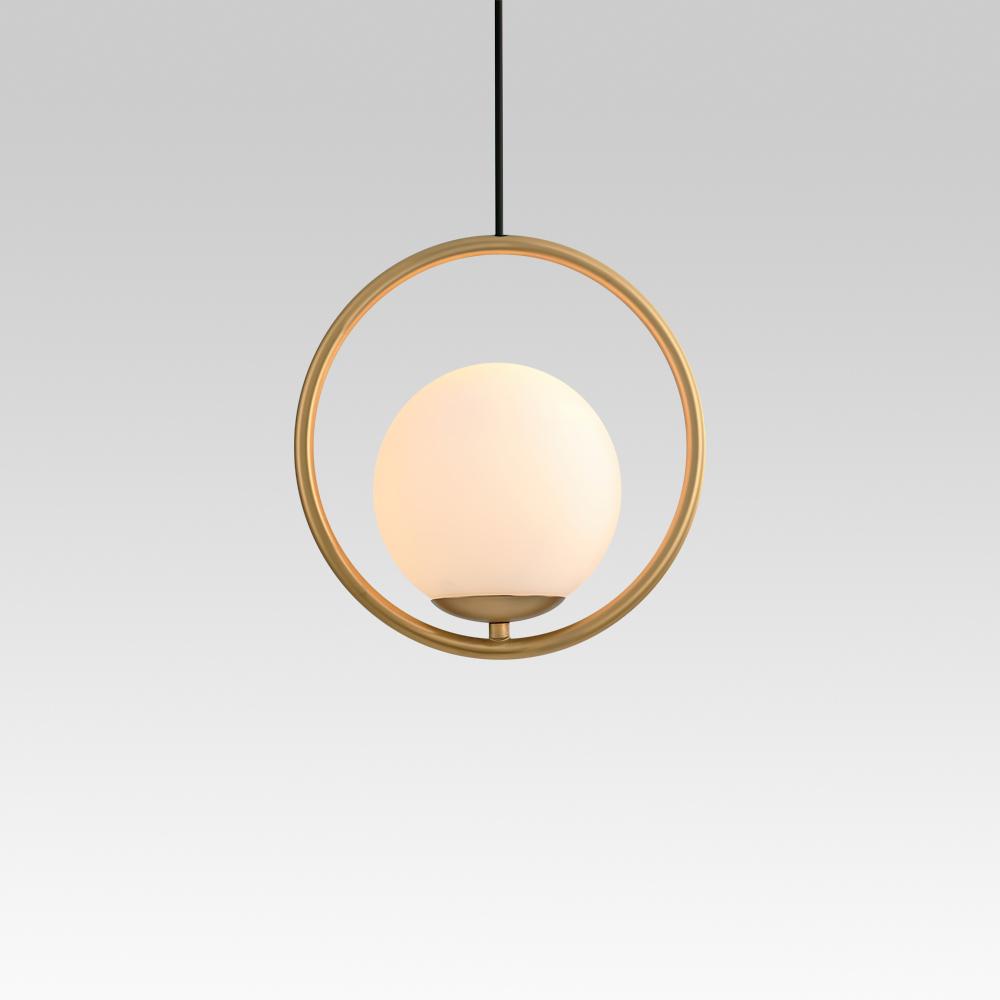 PendantLightia-Contemporary Single Globe Pendant Light-Pendants-S-Circle
