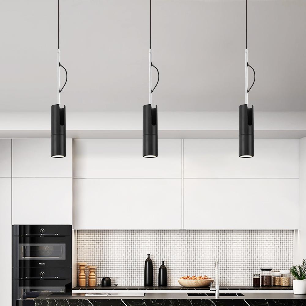 Contemporary Single Hanging Black Pendant Lights Pendant Lights