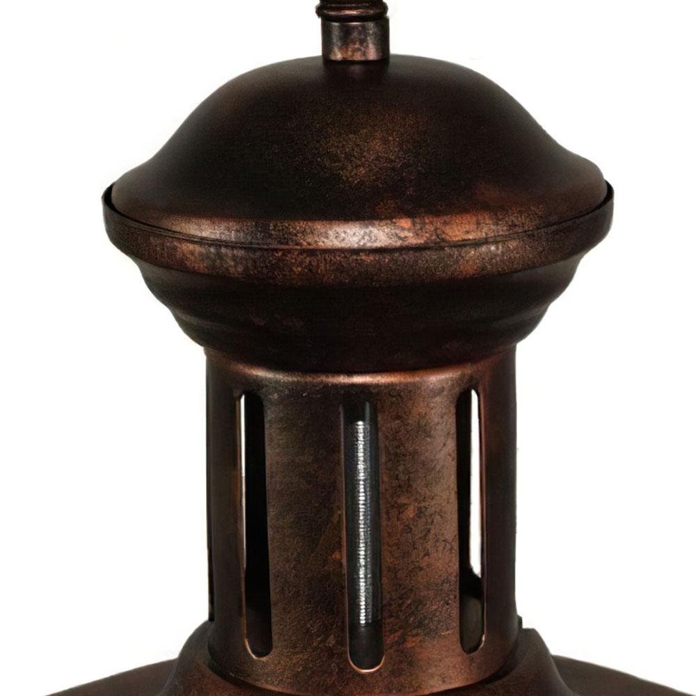 PendantLightia-Industrial Rusty Dome Pendant Light-Pendants-Default Title-