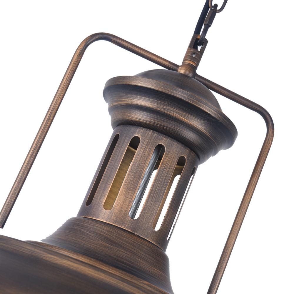 PendantLightia-Industrial Single Dome Pendant Light-Pendants-Default Title-