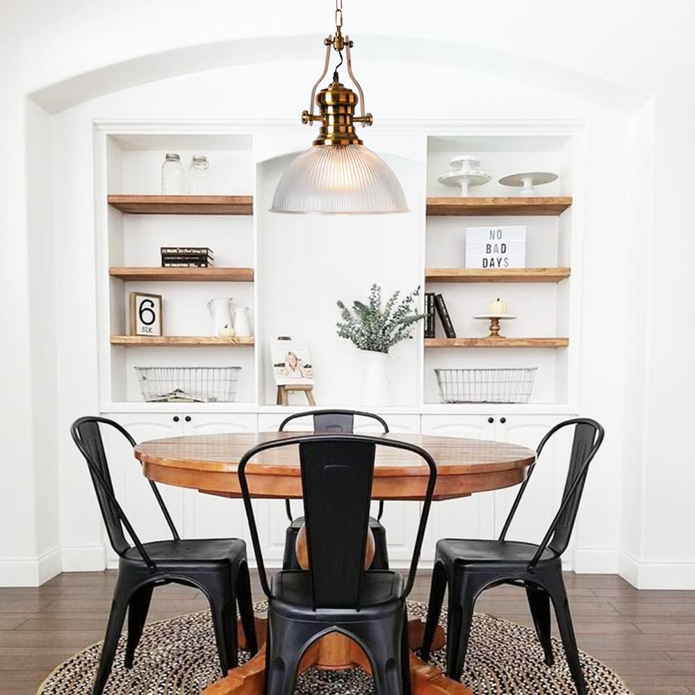 PendantLightia-Industrial Single Hanging Dome Light-Pendants-Default Title-