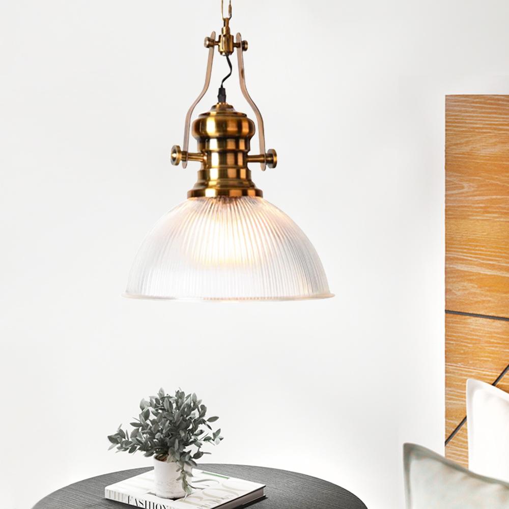 PendantLightia-Industrial Single Hanging Dome Light-Pendants-Default Title-