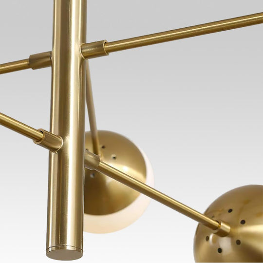 PendantLightia-Mid-Century Modern Branching Bubble Chandelier-Chandeliers-8Lt-