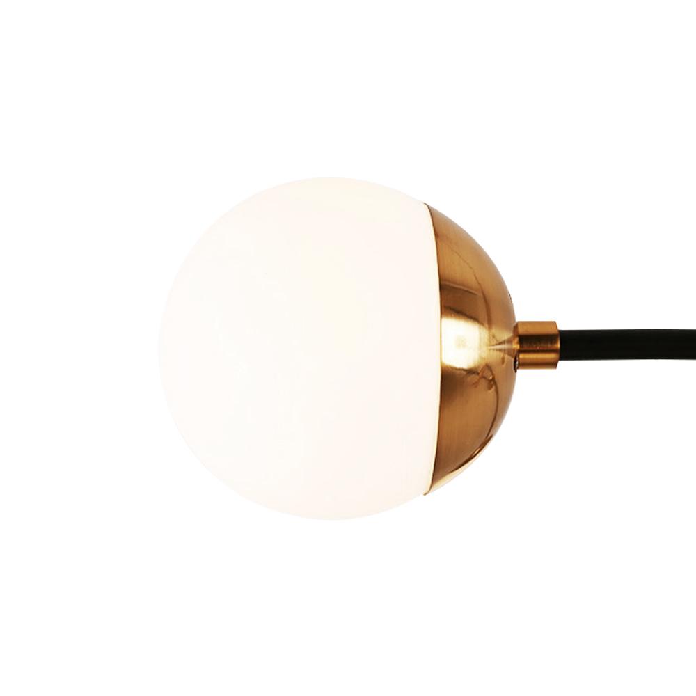 PendantLightia-Mid-century Modern Glass Globe Sputnik Chandelier-Chandeliers-6Lt-