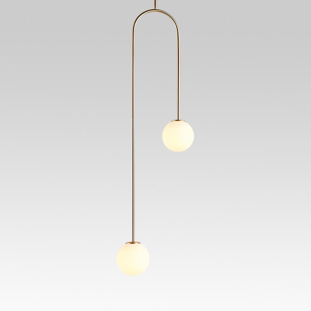 PendantLightia-Minimalist Globe Modern Pendant Lighting-Pendants-Black-