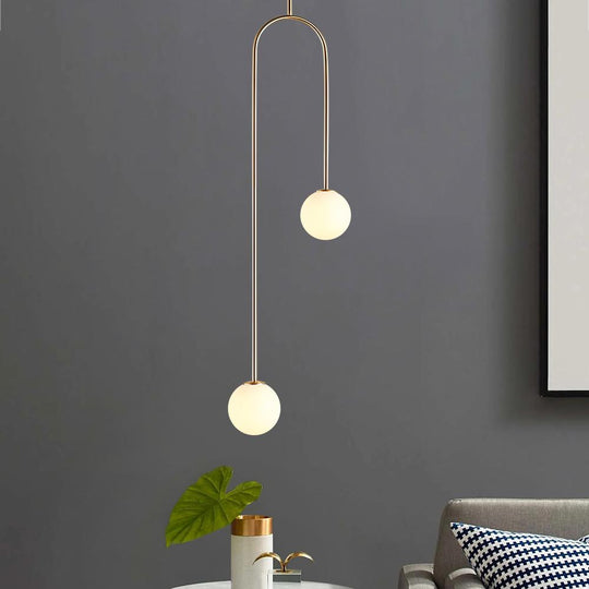 PendantLightia-Minimalist Globe Modern Pendant Lighting-Pendants-Black-