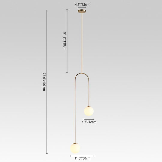 PendantLightia-Minimalist Globe Modern Pendant Lighting-Pendants-Black-
