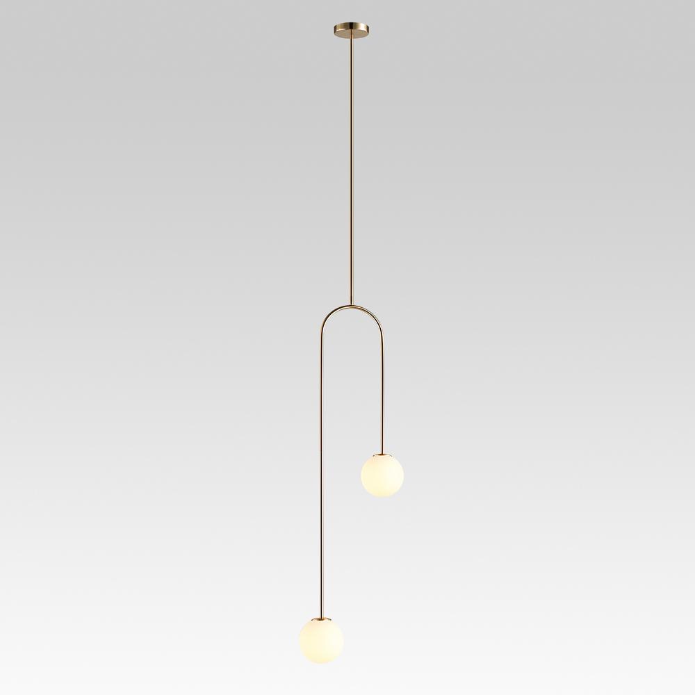 PendantLightia-Minimalist Globe Modern Pendant Lighting-Pendants-Brass-