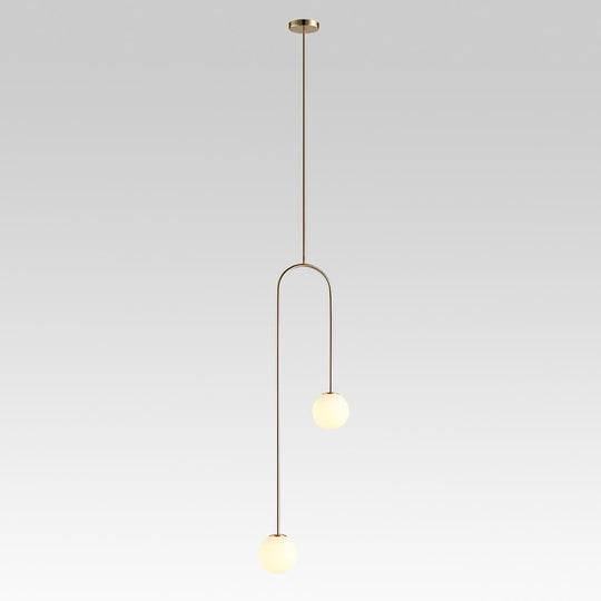 PendantLightia-Minimalist Globe Modern Pendant Lighting-Pendants-Brass-