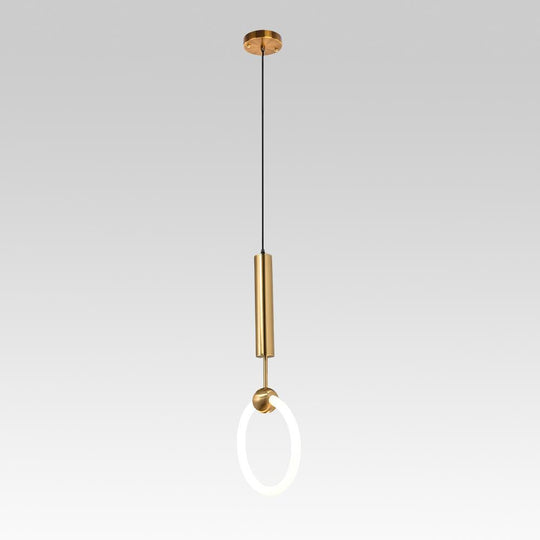 PendantLightia-Minimalist Modern Led Single Pendant Lights-Pendants-Cool White-