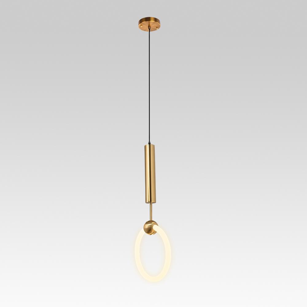 PendantLightia-Minimalist Modern Led Single Pendant Lights-Pendants-Warm White-