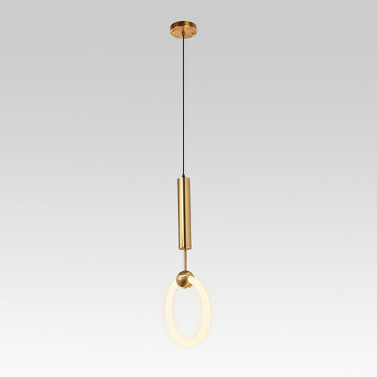 PendantLightia-Minimalist Modern Led Single Pendant Lights-Pendants-Warm White-