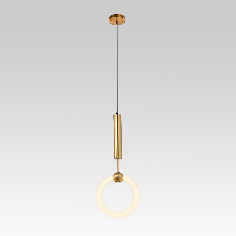 PendantLightia-Minimalist Modern Led Single Pendant Lights-Pendants-Warm White-