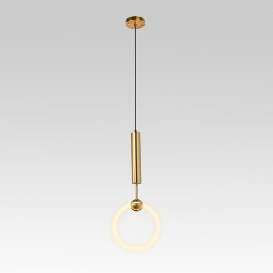 PendantLightia-Minimalist Modern Led Single Pendant Lights-Pendants-Warm White-