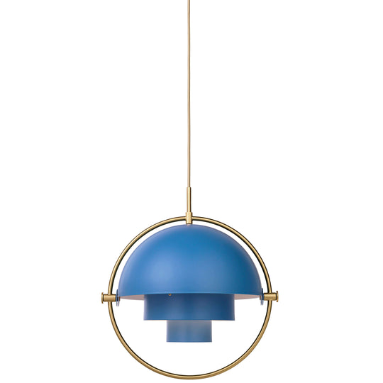 PendantLightia-Modern 1-Light Shape-Changing Metal Pendant Light-Pendants-Blue-