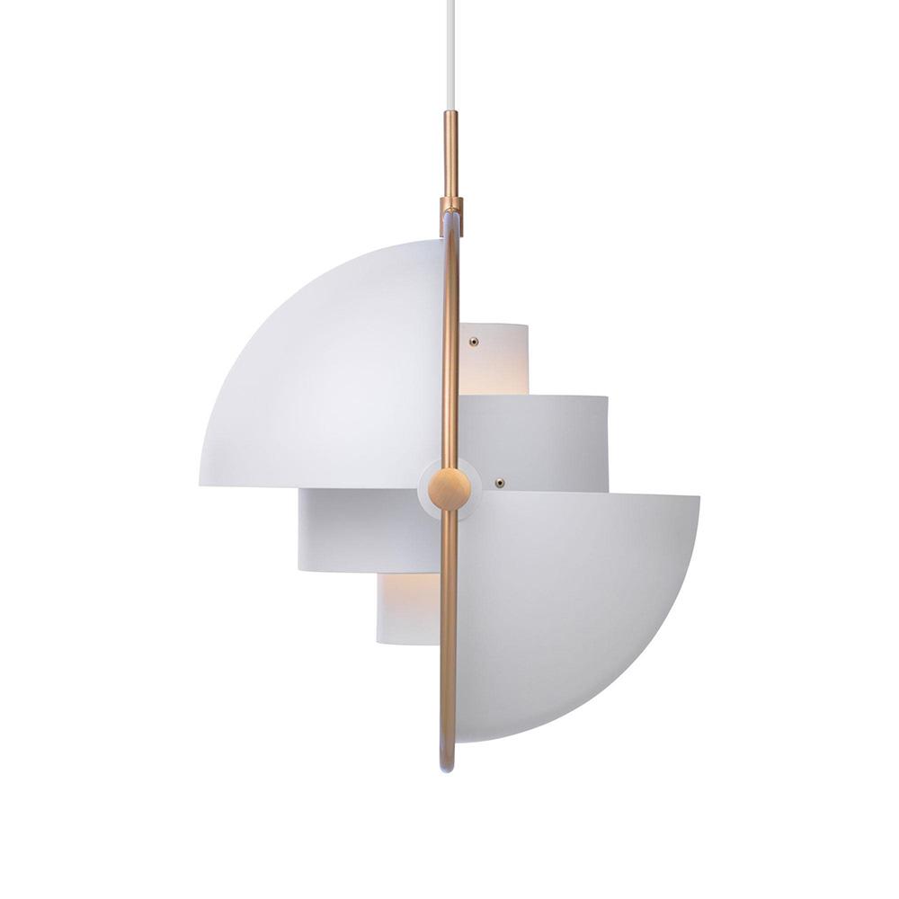 PendantLightia-Modern 1-Light Shape-Changing Metal Pendant Light-Pendants-White-