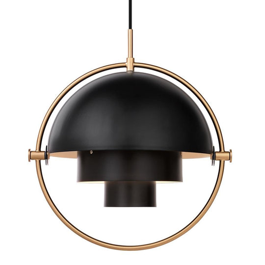 PendantLightia-Modern 1-Light Shape-Changing Metal Pendant Light-Pendants-White-