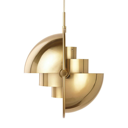 PendantLightia-Modern 1-Light Shape-Changing Metal Pendant Light-Pendants-White-