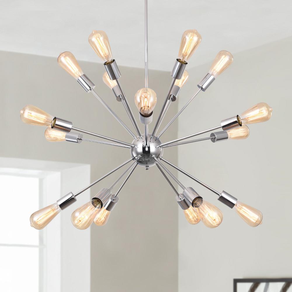 PendantLightia-Modern 18-Light Sputnik Chandelier-Chandeliers-Default Title-