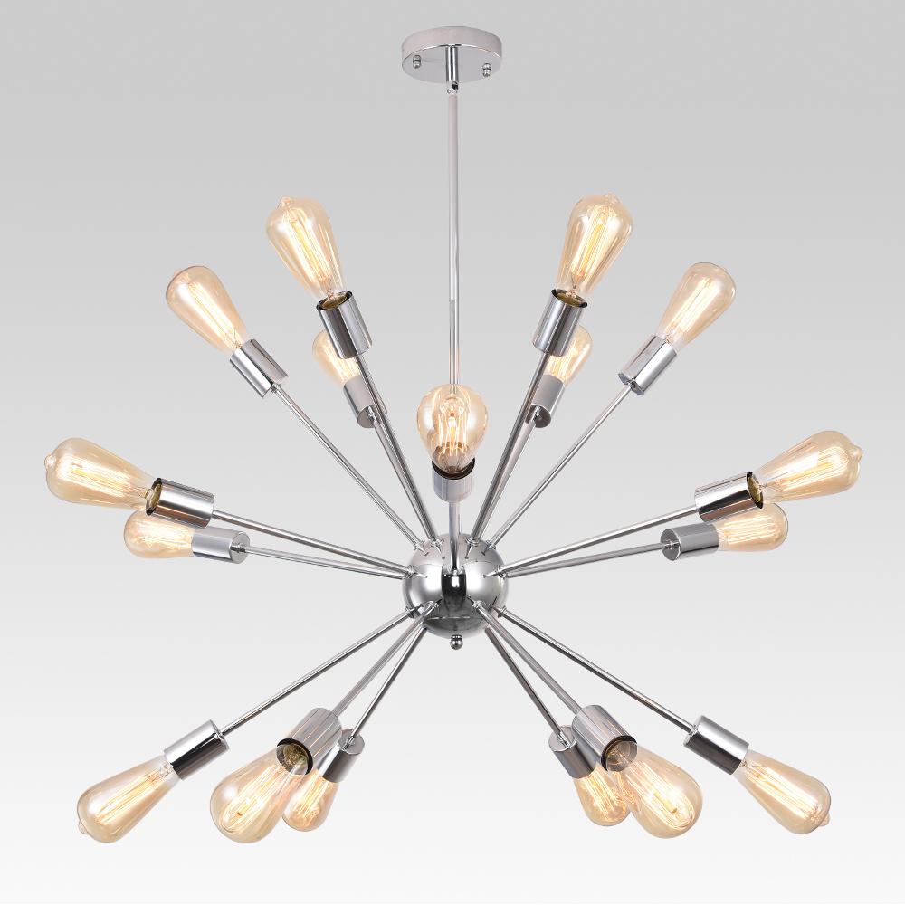 PendantLightia-Modern 18-Light Sputnik Chandelier-Chandeliers-Default Title-