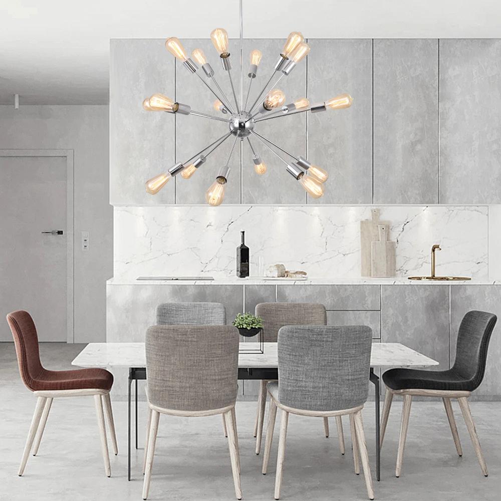 PendantLightia-Modern 18-Light Sputnik Chandelier-Chandeliers-Default Title-